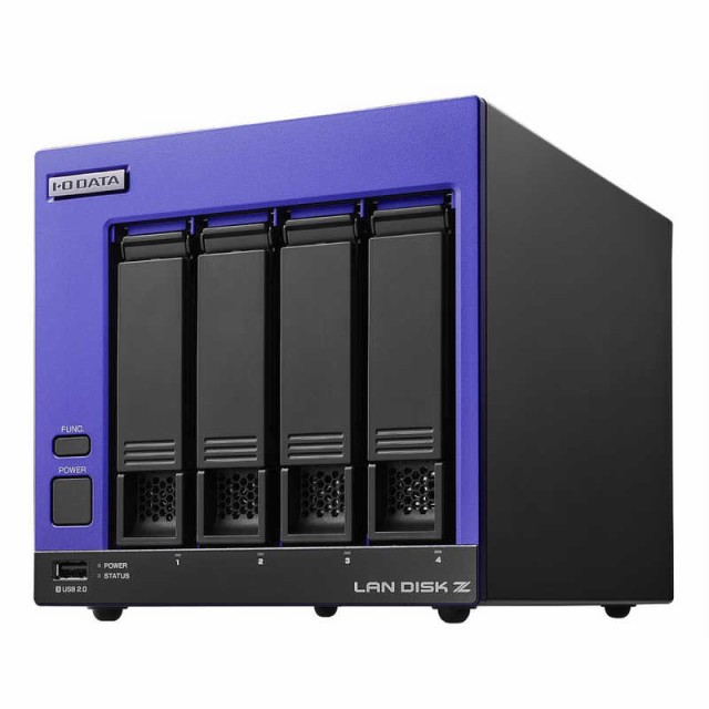 IOデータ 第12世代インテルCore i3搭載 4ドライブ法人向けWindows NAS