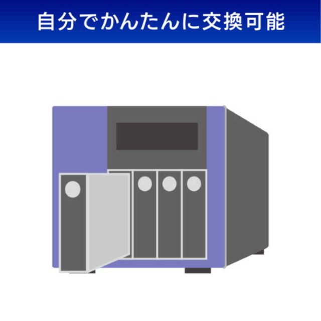 IOデータ　HDL-Zシリーズ専用交換用ハードディスク ［6TB /3.5インチ］ ブラック　HDLZ-OPB6