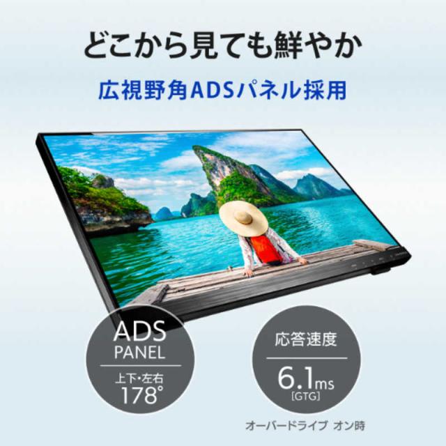 IOデータ　10点マルチタッチ対応液晶ディスプレイ ［21.5型 /フルHD(1920×1080) /ワイド］ ブラック　LCD-MF224FDB-T2_8