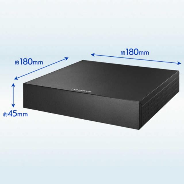 IOデータ　24時間連続録画/4K対応録画用外付けHDD ［6TB /据え置き型］ ブラック　AVHD-AS6/U_1