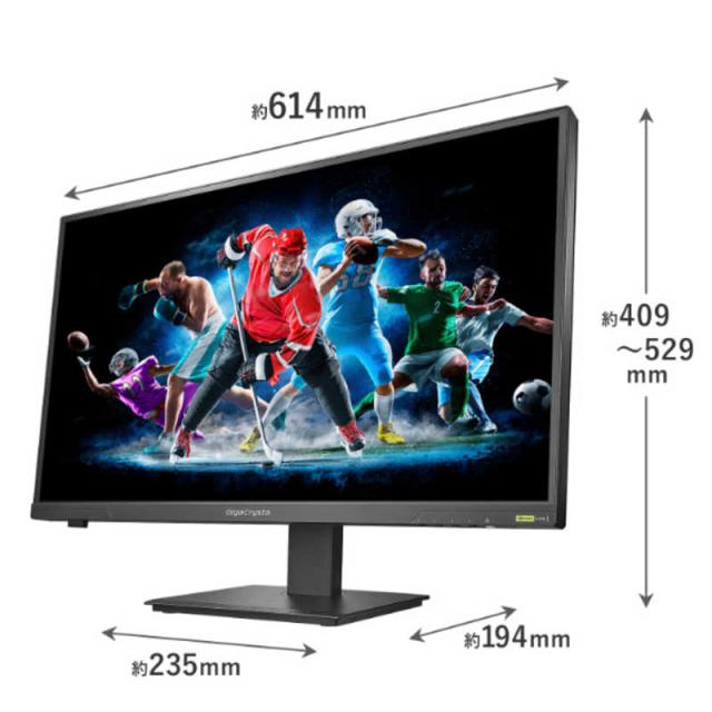 GigaCrysta ゲーミングモニター Mini LED 200Hz 27型 01.jpg