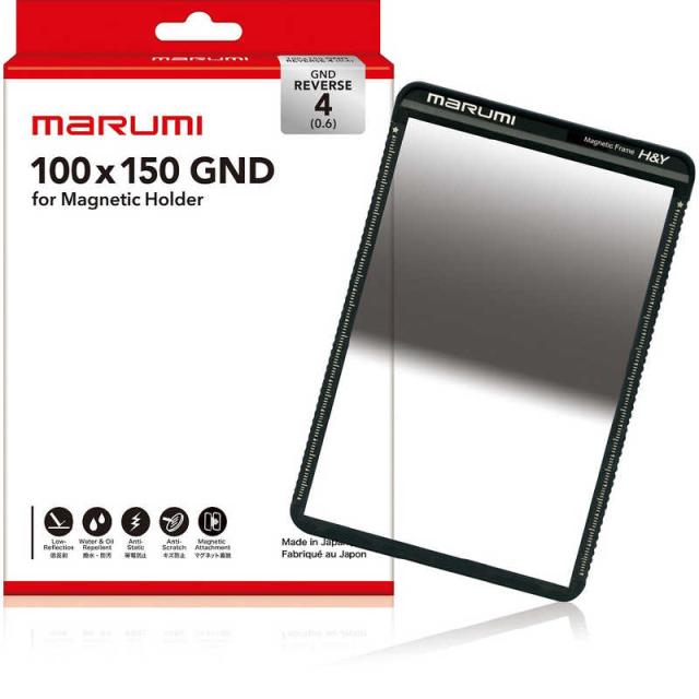 マルミ光機 NDフィルター 100×150 Reverse GND4