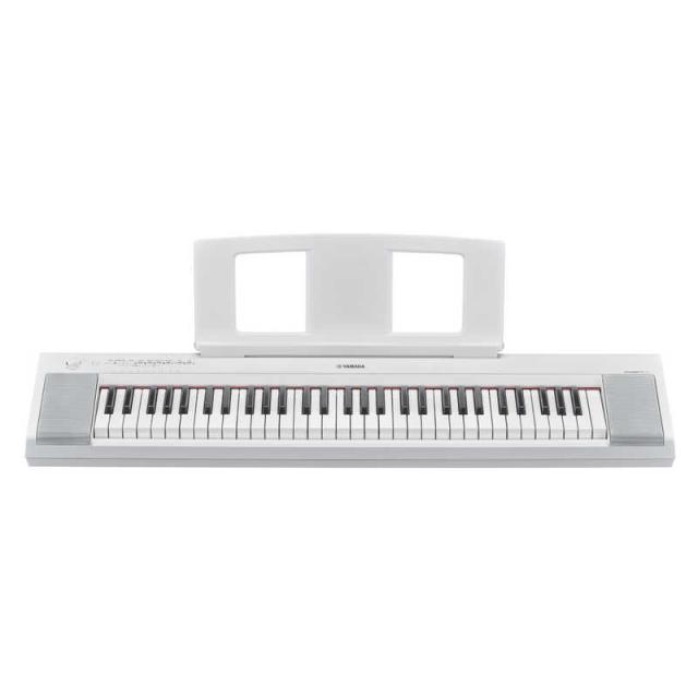 ヤマハ　YAMAHA　電子キーボード ホワイト ［61鍵盤］　NP-15WH_4