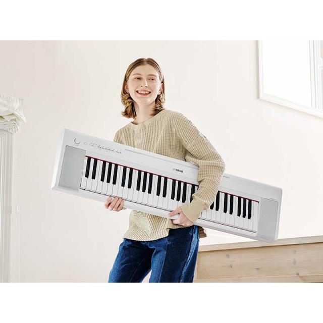 ヤマハ　YAMAHA　電子キーボード ホワイト ［61鍵盤］　NP-15WH_6