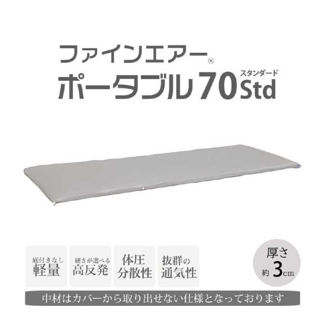 オーシン　ファインエアーポータブル70 Std グレー