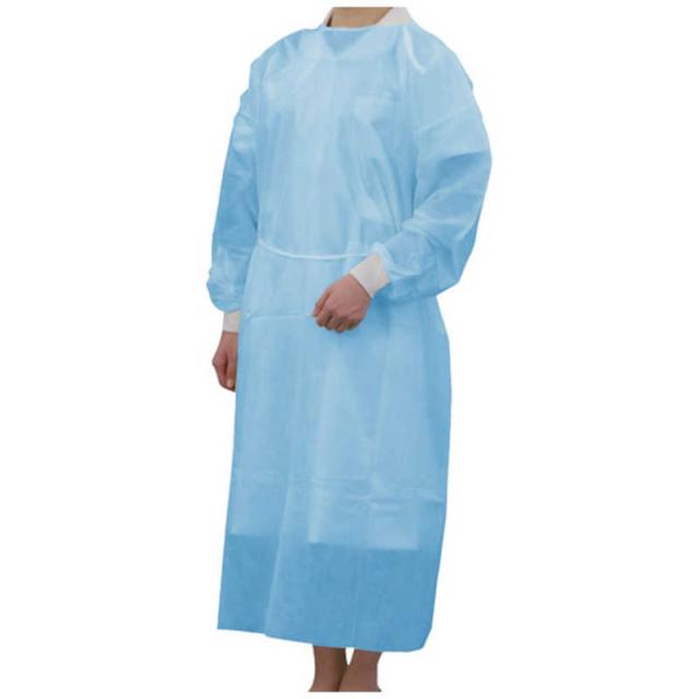 竹虎　竹虎 フェルラックNo.40(アイソレーションガウンフリー) ブルー 10枚×10袋 ブルー　076520