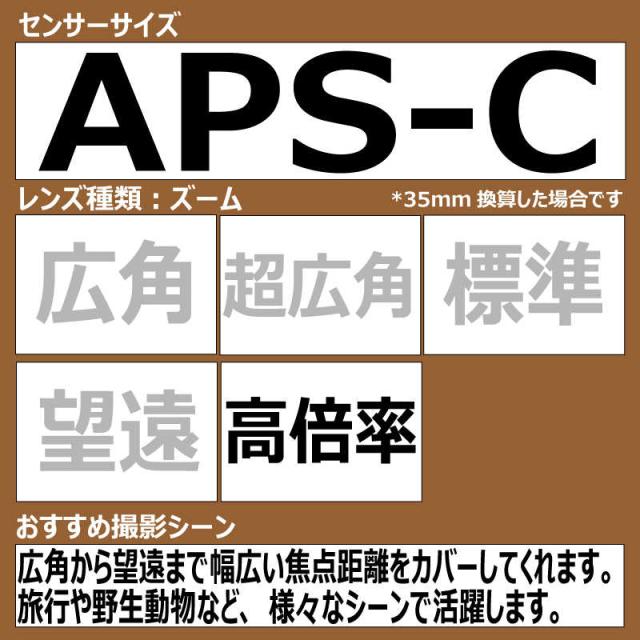 タムロン　カメラレンズ (ソニーE/APS-C用)　18-300mm F/3.5-6.3 Di III-A VC VXD (Model B061)