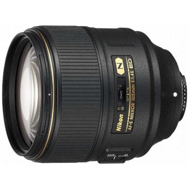 ニコン　Nikon　カメラレンズ ［ニコンF /単焦点レンズ］ ブラック　AF-S NIKKOR 105mm f/1.4E ED