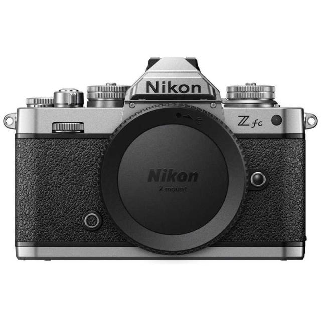 ニコン　Nikon　ミラーレス 一眼 カメラ ボディ　Z fc ボディ シルバー_8