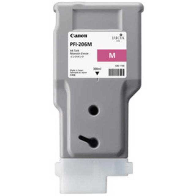 キヤノン　CANON　純正インクタンク プリンターインク imagePROGRAF マゼンタ　PFI-206M マゼンタ