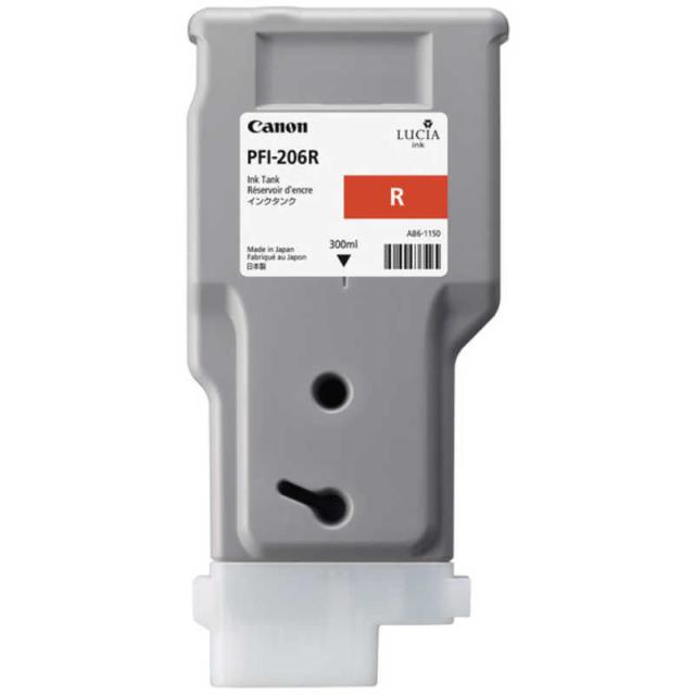 キヤノン　CANON　純正プリンターインク imagePROGRAF レッド　PFI-206R レッド