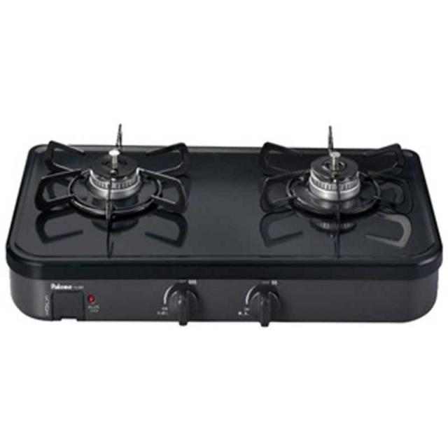 パロマ　ガステーブル 左強火  ニュートラルグレー 56cm(コンパクトタイプ)  都市ガス12・13A  左強火 　PA-29B12A13A