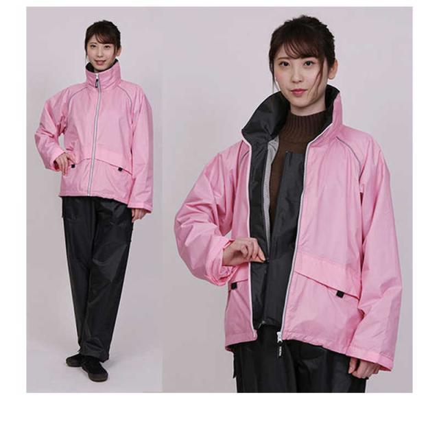 トキワ 雨先案内人 レインジャケット パステルピンク 3号サイズ 3653-PP-3
