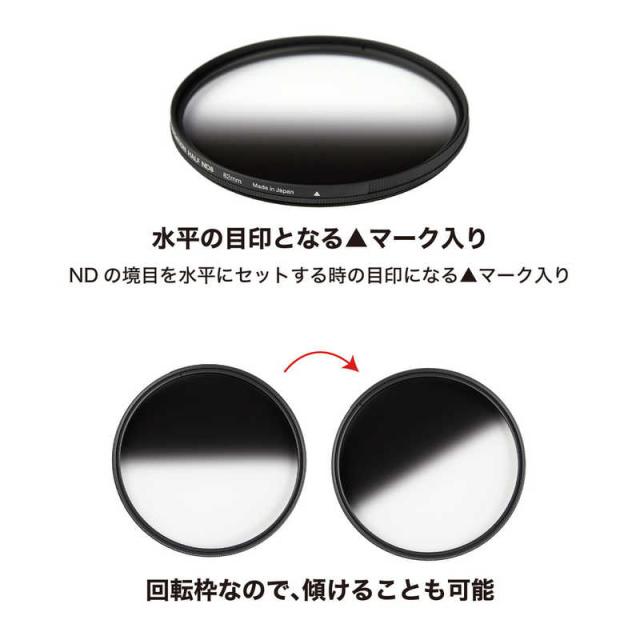 ケンコー　ソフトグラデーション ハーフND8 67mm  [67mm]　67SSGND8_4
