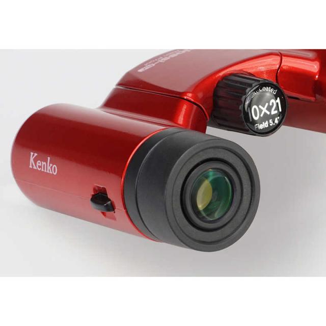 ケンコー　双眼鏡 Classi-air 10X21DH MC [ 10倍 / 径21mm / 防水 ] レッド　CLASSI-AIR10X21-RD-LTD_5