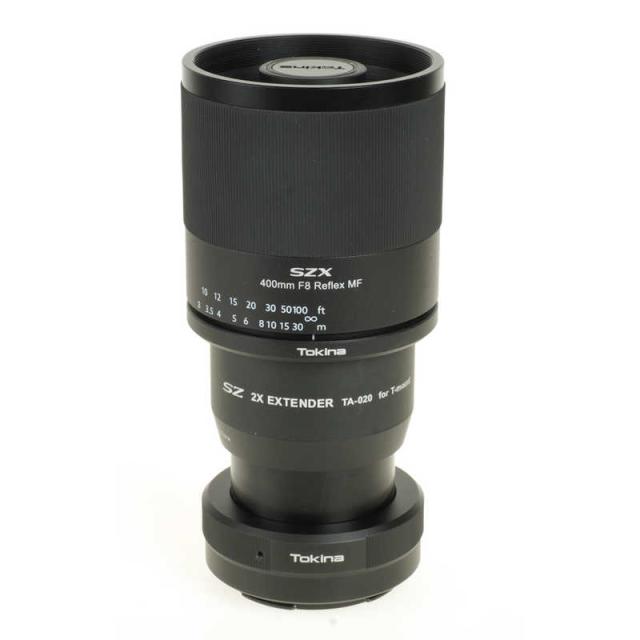 ケンコー　カメラレンズ 一眼レフ用 交換レンズ　SZX 400mm F8 Reflex & 2X エクステンダーKIT MF