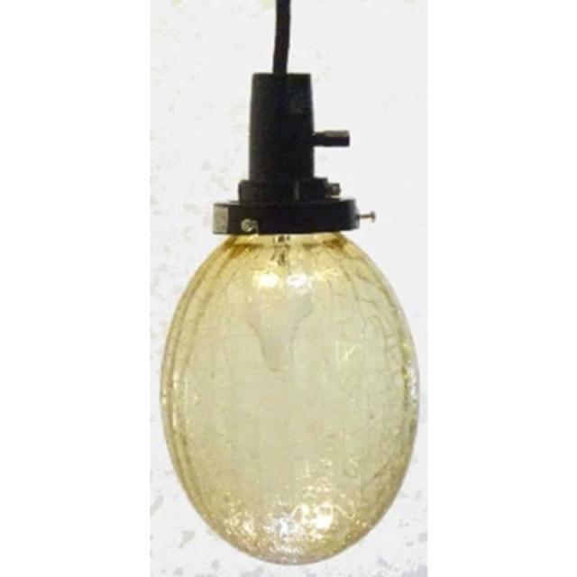 東京メタル　LEDペンダントライト 電球色 オーバルアンバーひび　OAH-1LEの通販は