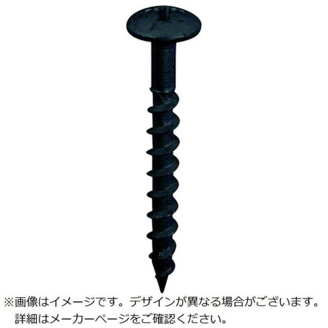 ダイドーハント　DAIDОHANT ステンレス 黒ラスパート 樋受金具専用ビス(パワートイラー) 3.5x32 (500本)　47890