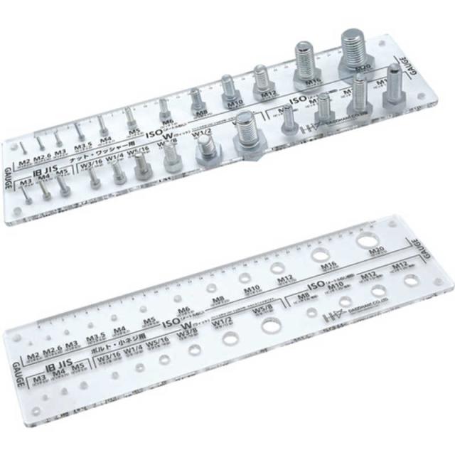 ダイドーハント　アクリルネジチェッカーニシュセット ボルトコネジナ　92604