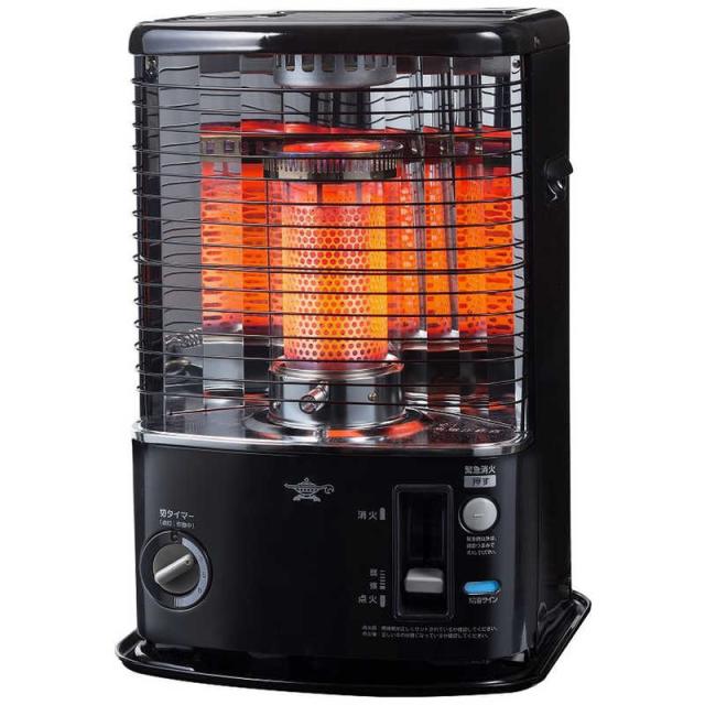 アラジン　石油ストーブ 木造8畳まで コンクリート10畳まで タンク容量4.0L ブラック　AKP-U2803/K