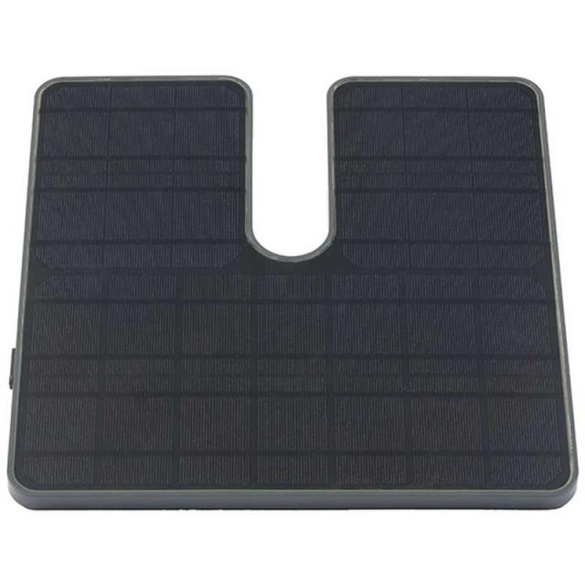 アピックス　扇風機 DCモーター搭載 (省エネタイプ) 自動首振り機能あり ソーラーパワー リモコン付き -GY　AEF-900R