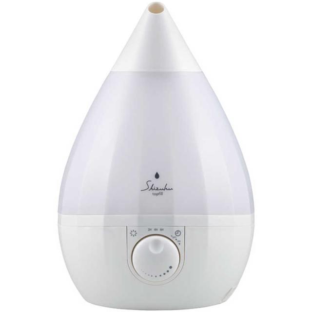 アピックス　加湿器 SHIZUKU topfill 超音波式 木造5〜7畳 鉄筋9〜11畳 WH 　ASZ-400