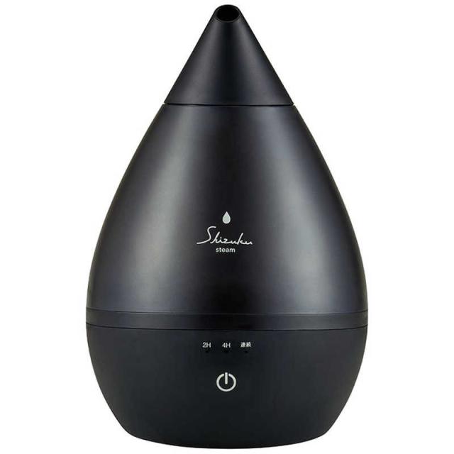 アピックス　加湿器 スチーム式 木造2〜4畳 鉄筋4〜6畳 BK　ASZ-240