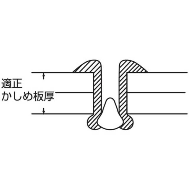 ロブテックス　ブラインドリベット ステンレス/ステンレスセイ 5-2(　NST52A_4