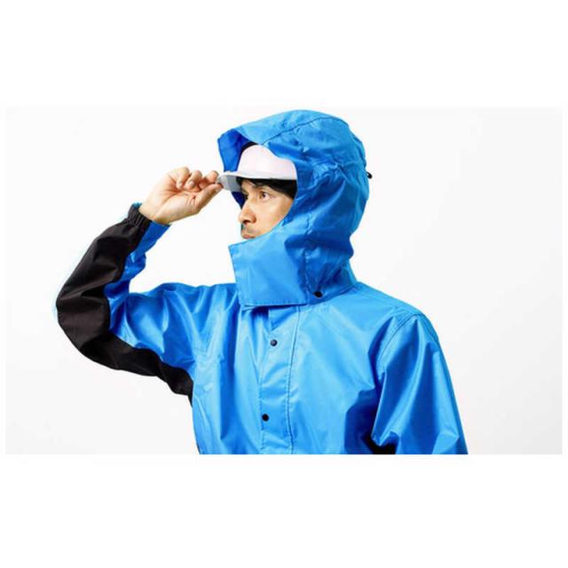 カジメイク　レインスーツエボリューション ターコイズ　7521534L