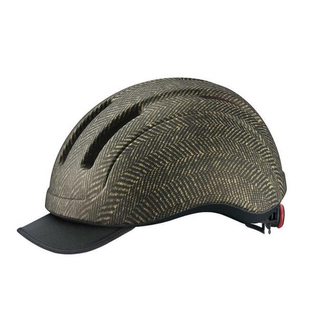 オージーケーカブト　自転車用 ヘルメット KOOFU CS-1 コーフー シーエス･ワン(M/Lサイズ:57〜59cm/マットヘリンボーンカーキ) CS-1　CS_1