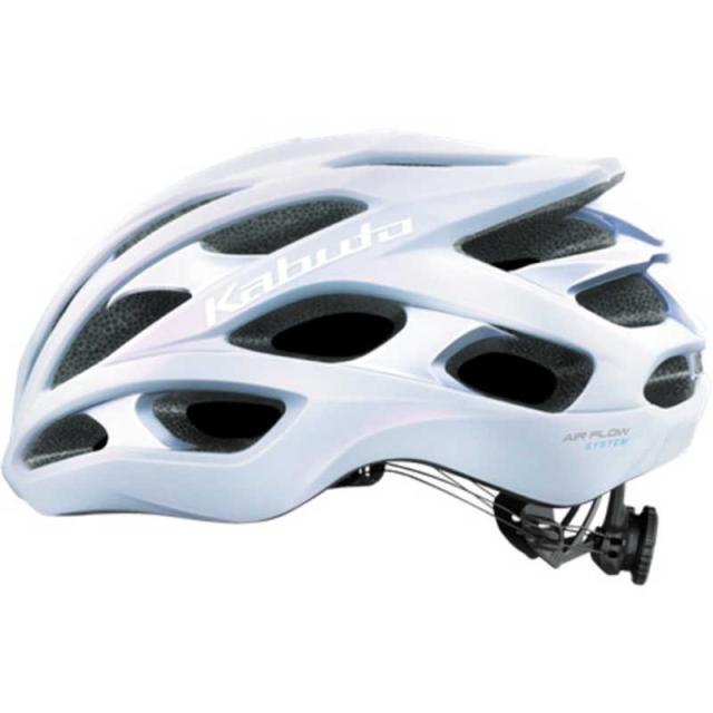 オージーケーカブト　(ファルクス)マットホワイト S/M(55-58cm)　FALUX