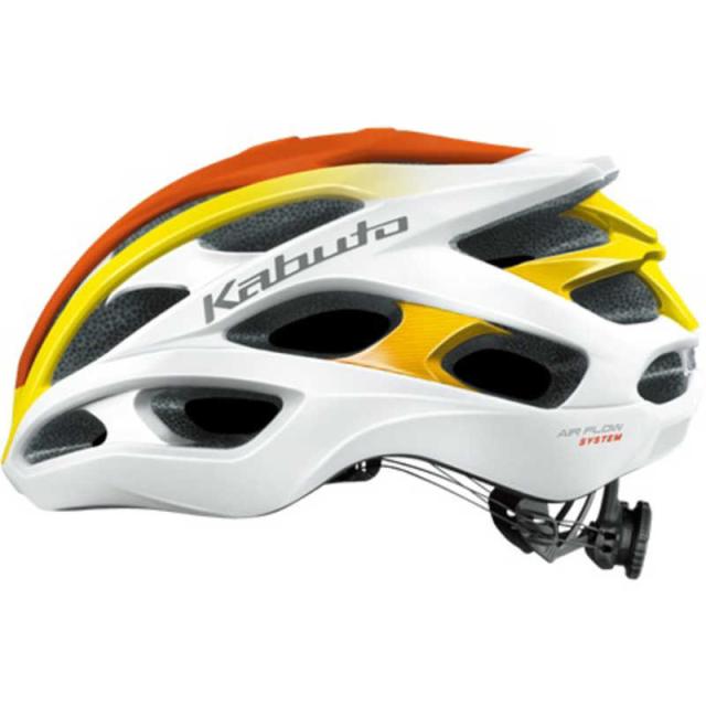 オージーケーカブト　(ファルクス)G-1オレンジイエロー S/M(55-58cm)　FALUX