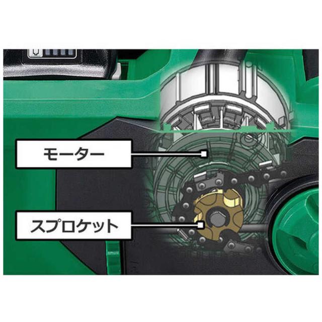 HiKOKI　36Vコードレスチェンソー 300mm 新マルチボルトセット品　CS3630DBXPZ_2