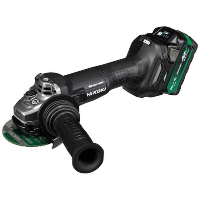 HiKOKI　コードレスディスクグラインダ 36V 100mm 新マルチボルトセット品 ストロングブラック仕様　G3610DC2XPBZ