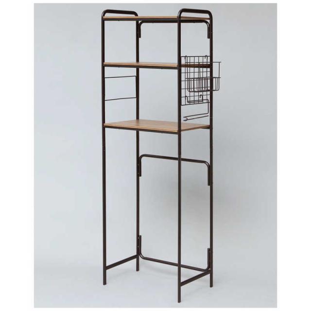 アイリスオーヤマ　IRIS OHYAMA　スタイル冷蔵庫ラック　SRR-580 ブラック