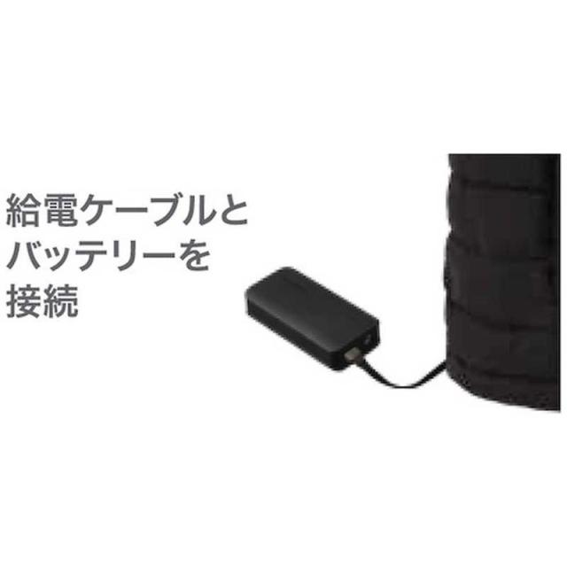 アイリスオーヤマ　IRIS OHYAMA　IRIS 291139 ヒートベストセットM ブラック　GT21624-BKM_4