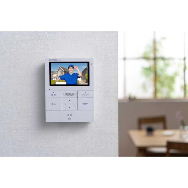 アイリスオーヤマ　IRIS OHYAMA　テレビドアホン　TD-SM3010T-WSH_6