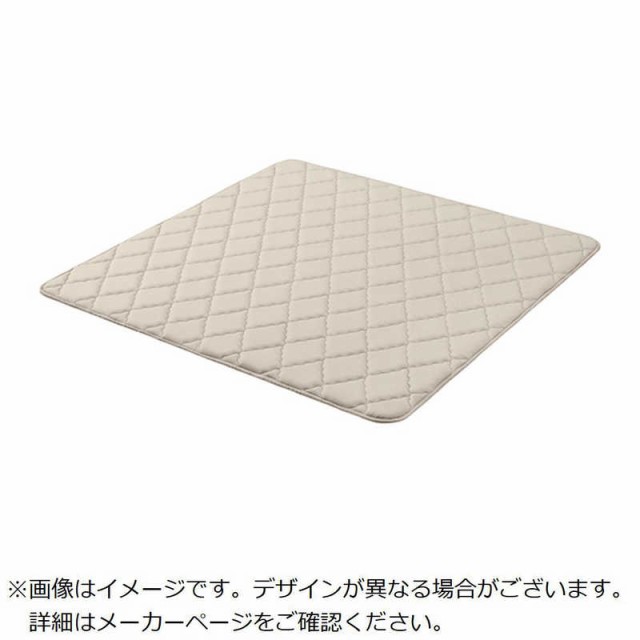 アイリスオーヤマ　IRIS OHYAMA　106568 ラ・クッションラグ キルティングタイプ 1850カケル1850 ネイビー　ACRQC1818NVの通販は