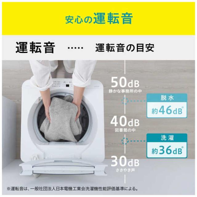 アイリスオーヤマ　IRIS OHYAMA　全自動洗濯機 洗濯6.0kg OSH fit ブラック　ITW-60B01-B（標準設置無料）_8