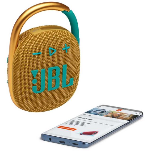 JBL Bluetooth スピーカー イエロー 防水 JBLCLIP4YELの通販はau