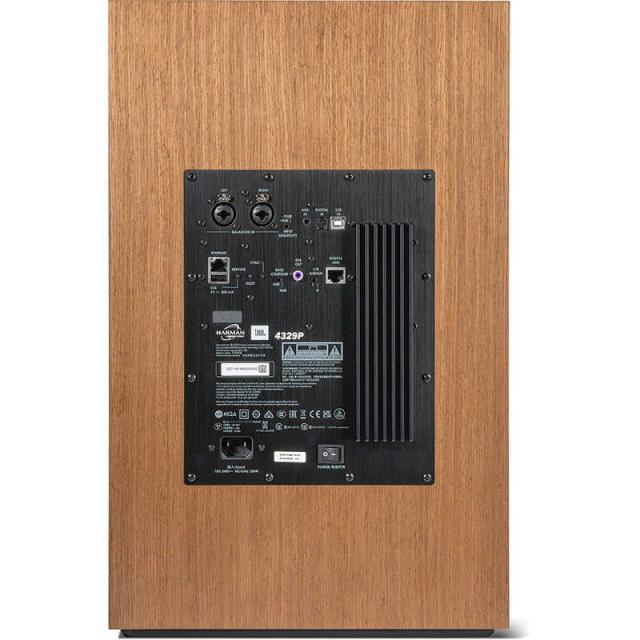 JBL アクティブ・スタジオモニター スピーカー ウォールナット