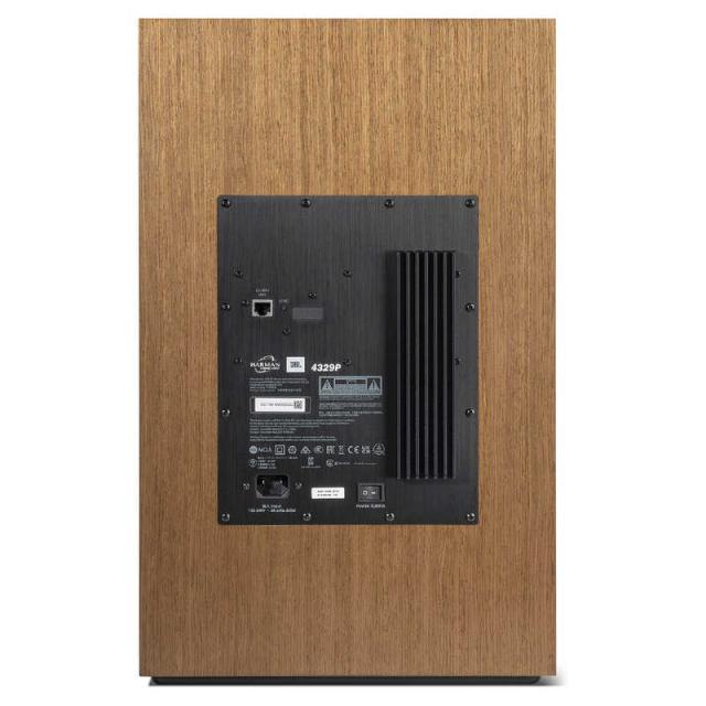 JBL　アクティブ・スタジオモニター スピーカー ウォールナット ハイレゾ 2本　JBL4329PWALJN_4
