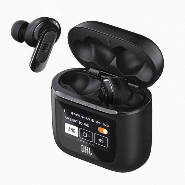 ノイズキャンセリング対応JBL フルワイヤレスイヤホン TOUR PRO 2-BLK