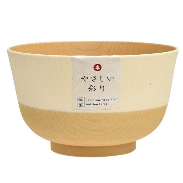 カノー　やさしい彩り 抗菌 丼ぶり きなり　KINDDONBURI