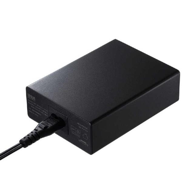 サンワサプライ　USB充電器(6ポート･合計12A･ブラック)　ACA-IP67BK_7