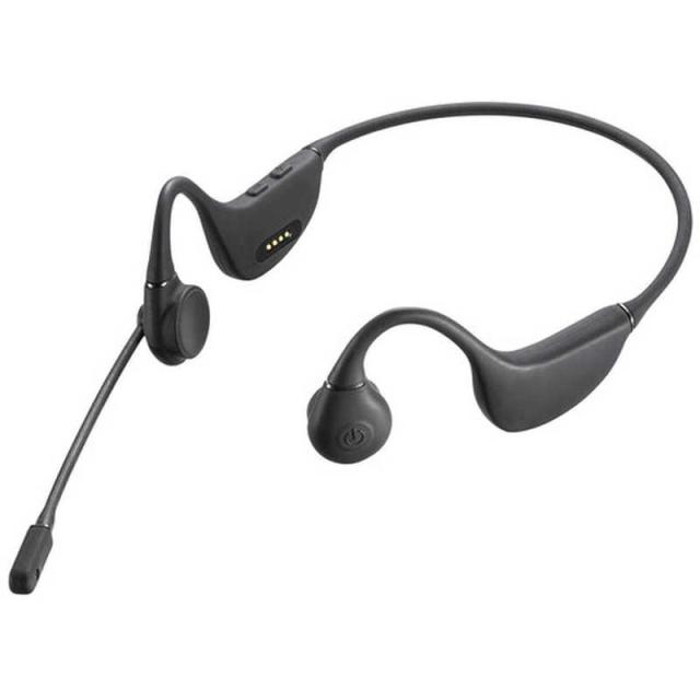 サンワサプライ　骨伝導ヘッドセット　MM-BTSH65BK