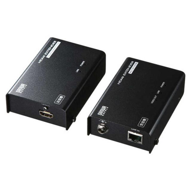 サンワサプライ　HDMIエクステンダー(セットモデル) ブラック　VGA-EXHDLTの通販は