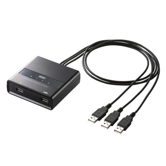 サンワサプライ　キーボード・マウス用パソコン切替器（3： 1） 　SW-KM3UU