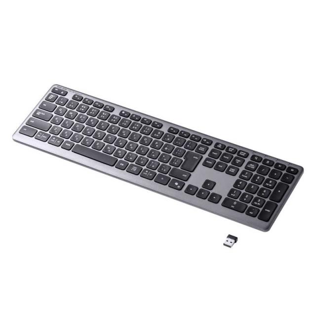 サンワサプライ　Bluetooth＋2.4Gコンボキーボード　SKB-WBT41BK