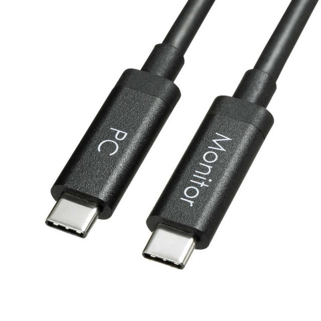 サンワサプライ　2.0ケーブル 充電･転送 USB PD対応 60W 5m[USB-C ⇔ USB-C]　KC-ALCCA1450 ブラック
